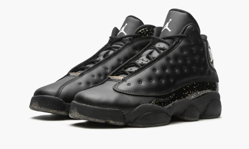 Nike Air Jordan 13 GS 'Gold Glitter' Lasten Kengät Mustat Metal Kultaiset | 258BGSQHN
