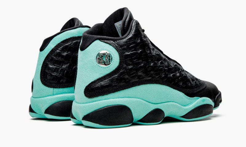 Nike Air Jordan 13 'Island Green' Miesten Kengät Mustat Metal Hopea Vihreä | 064OJKZID
