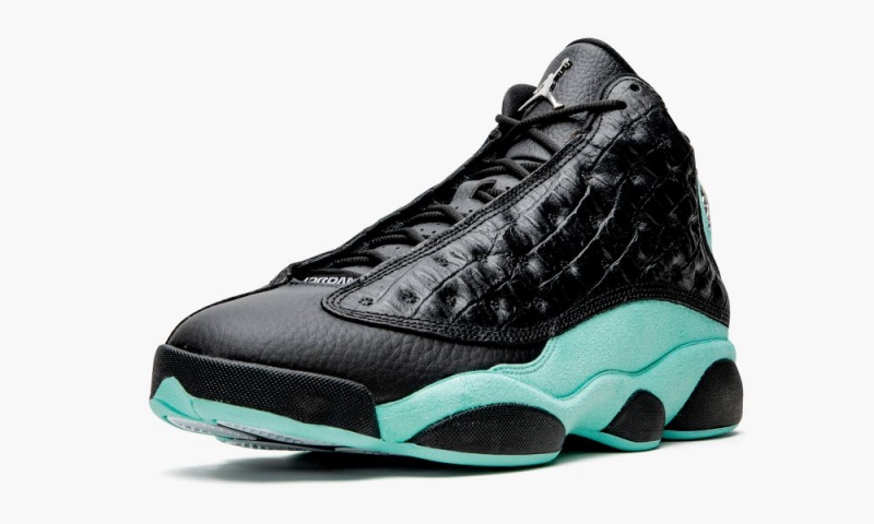 Nike Air Jordan 13 'Island Green' Miesten Kengät Mustat Metal Hopea Vihreä | 064OJKZID
