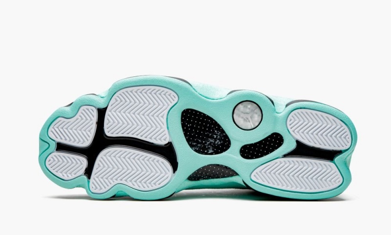 Nike Air Jordan 13 'Island Green' Miesten Kengät Mustat Metal Hopea Vihreä | 064OJKZID