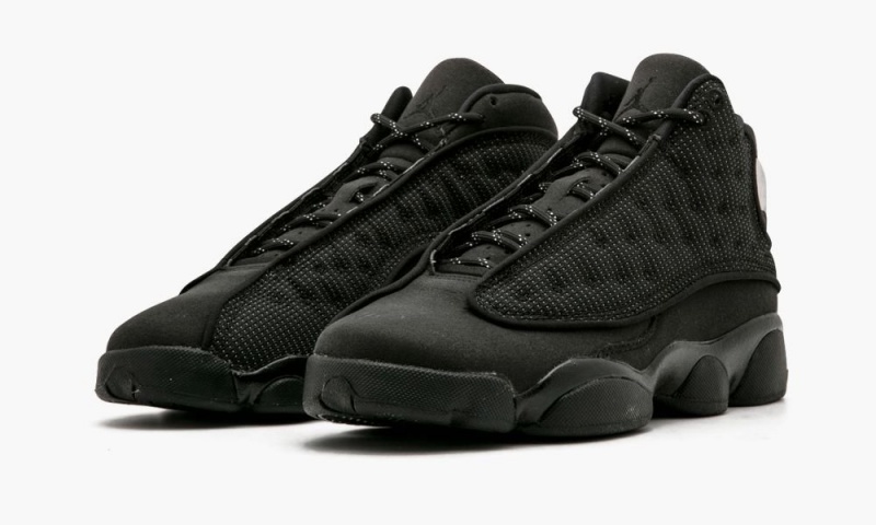 Nike Air Jordan 13 Retro BG 'Black Cat' Lasten Kengät Mustat Mustat Tummanharmaat | 584GEANBF