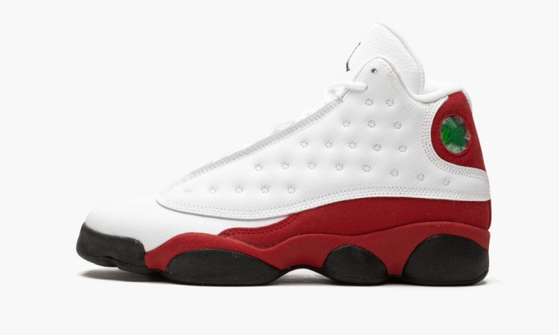 Nike Air Jordan 13 Retro BG \'Chicago\' Lasten Kengät Valkoinen Mustat Punainen | 136LQVHWS