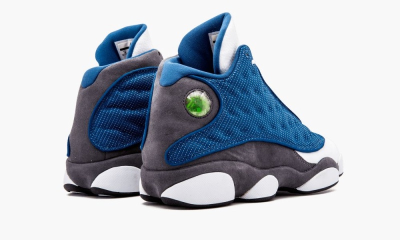 Nike Air Jordan 13 Retro 'Flint' Miesten Kengät Valkoinen Sininen | 714YBIXEK