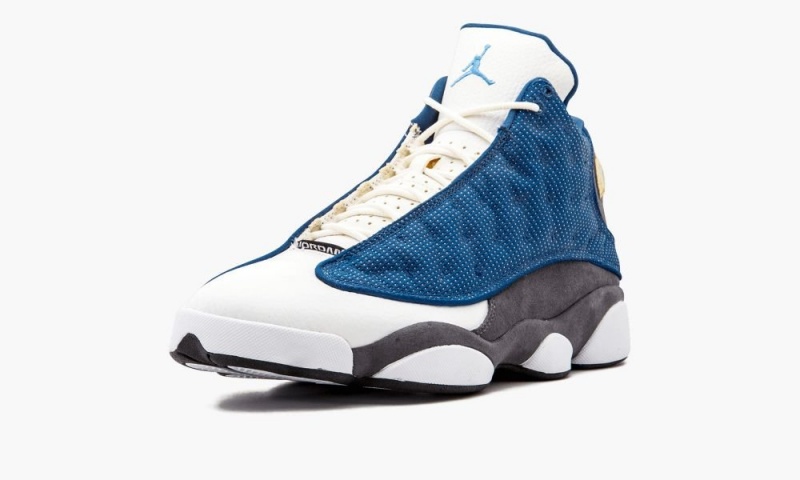Nike Air Jordan 13 Retro 'Flint' Miesten Kengät Valkoinen Sininen | 714YBIXEK