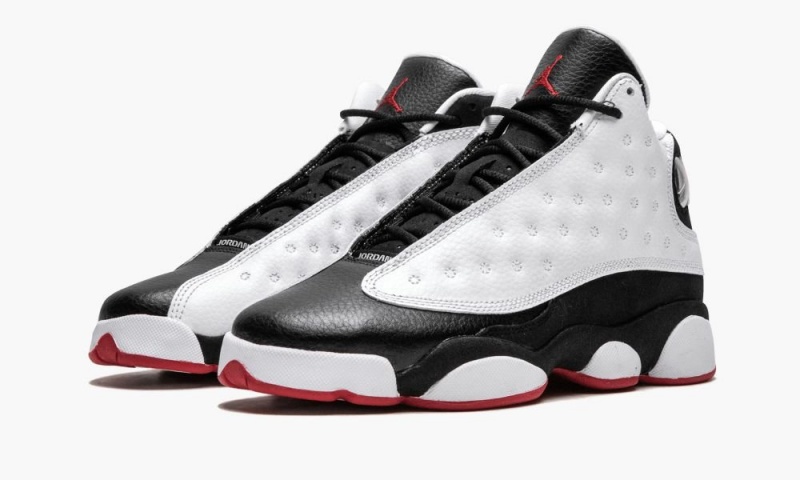 Nike Air Jordan 13 Retro GS 'He Got Game' Lasten Kengät Valkoinen Mustat Punainen | 713PDJCTO