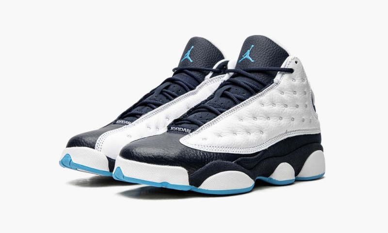 Nike Air Jordan 13 Retro GS 'Obsidian' Lasten Kengät Valkoinen Tummansininen Monivärinen | 053GLWMDU