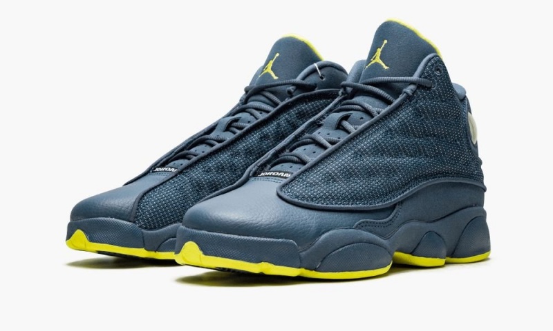 Nike Air Jordan 13 Retro (GS) 'Squadron Blue' Lasten Kengät Sininen Keltainen | 190MBFVXZ