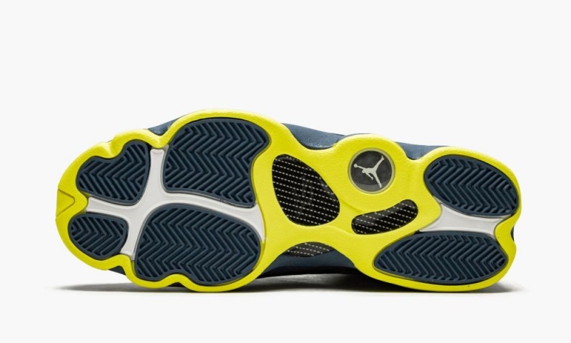 Nike Air Jordan 13 Retro (GS) 'Squadron Blue' Lasten Kengät Sininen Keltainen | 190MBFVXZ