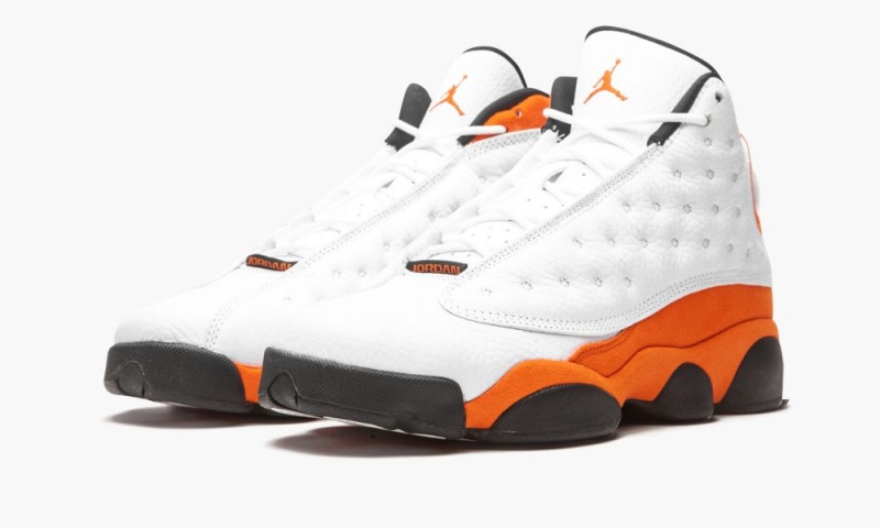 Nike Air Jordan 13 Retro GS 'Starfish' Lasten Kengät Valkoinen Mustat | 638VOUBTP