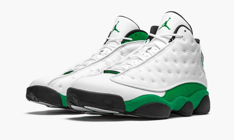 Nike Air Jordan 13 Retro 'Lucky Green' Miesten Kengät Valkoinen Mustat Vihreä | 453EMDUGX
