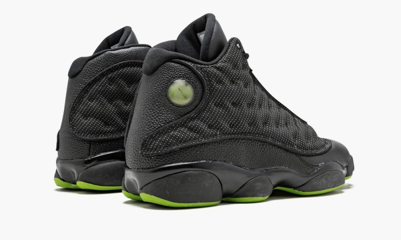 Nike Air Jordan 13 Retro Miesten Kengät Mustat Vihreä | 942XJBMPZ