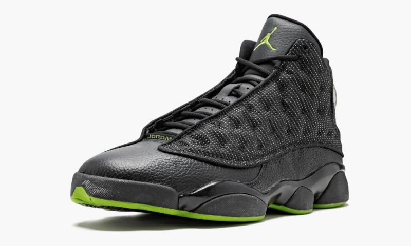 Nike Air Jordan 13 Retro Miesten Kengät Mustat Vihreä | 942XJBMPZ