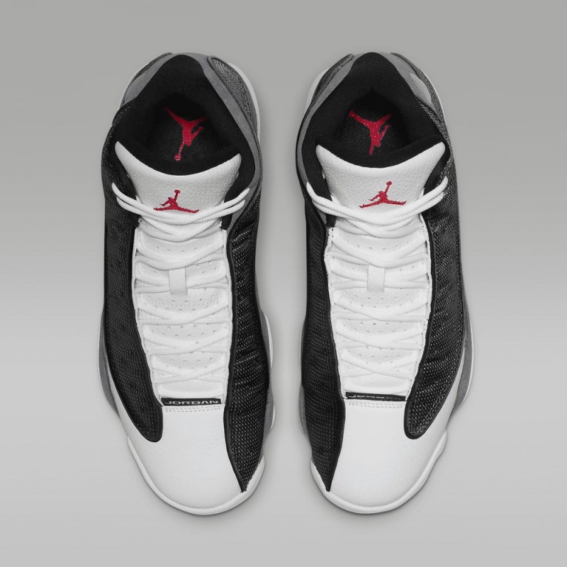 Nike Air Jordan 13 Retro Miesten Kengät Mustat Harmaat Valkoinen Punainen | 308PNZQGR