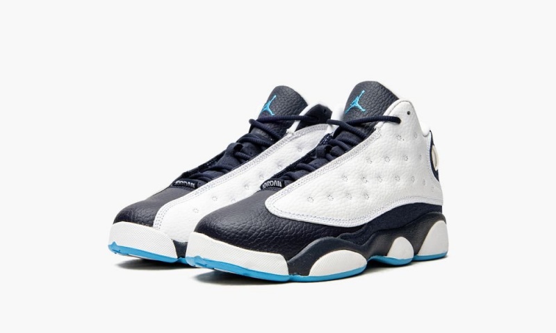Nike Air Jordan 13 Retro PS 'Obsidian' Lasten Kengät Valkoinen Obsidian Tumman | 638DMFGHI