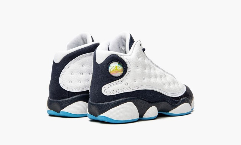 Nike Air Jordan 13 Retro PS 'Obsidian' Lasten Kengät Valkoinen Obsidian Tumman | 638DMFGHI