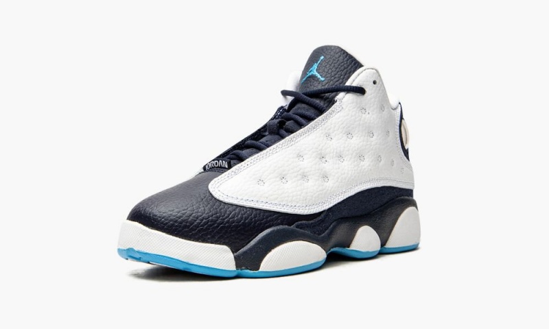 Nike Air Jordan 13 Retro PS 'Obsidian' Lasten Kengät Valkoinen Obsidian Tumman | 638DMFGHI