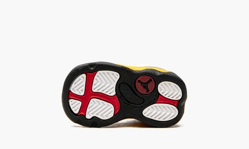 Nike Air Jordan 13 Retro TD 'Del Sol' Lasten Kengät Valkoinen Punainen | 963JCTXNB