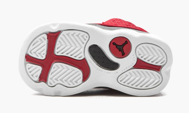 Nike Air Jordan 13 TD 'Red Flint' Lasten Kengät Punainen Harmaat Valkoinen Mustat | 198OUSGWP