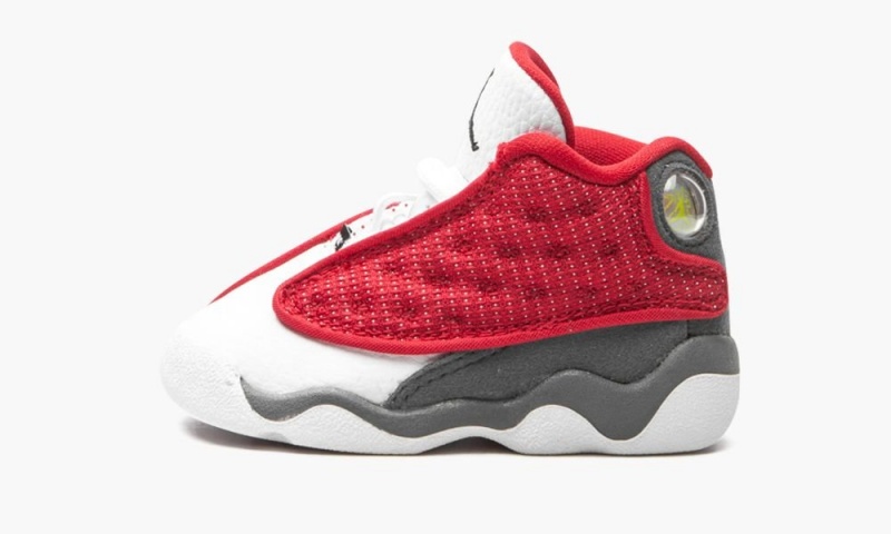 Nike Air Jordan 13 TD \'Red Flint\' Lasten Kengät Punainen Harmaat Valkoinen Mustat | 198OUSGWP