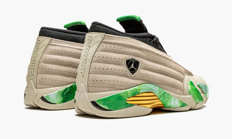 Nike Air Jordan 14 Low 'Aleali May' Naisten Kengät Vaaleanruskea Valkoinen | 739DJKLYG