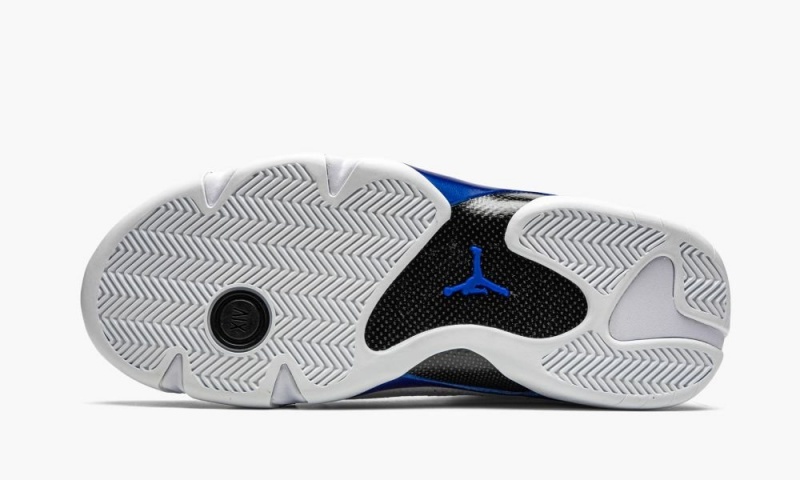 Nike Air Jordan 14 Retro 'Hyper Royal' Miesten Kengät Valkoinen Kuninkaallinen Sininen Mustat | 941TCOAXV