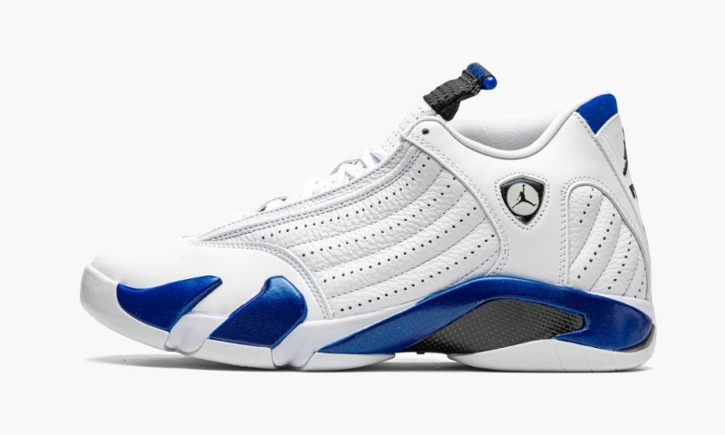Nike Air Jordan 14 Retro \'Hyper Royal\' Miesten Kengät Valkoinen Kuninkaallinen Sininen Mustat | 941TCOAXV