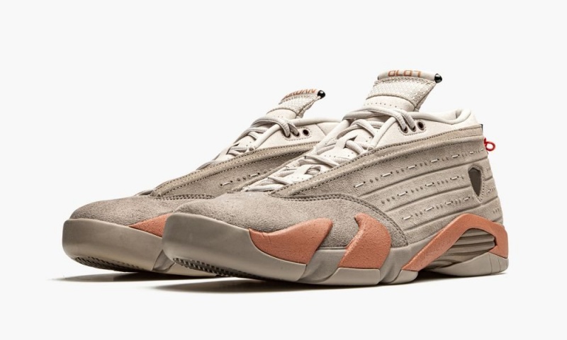Nike Air Jordan 14 Retro Low 'Clot - Terra Blush' Miesten Kengät Harmaat | 078XARBOT
