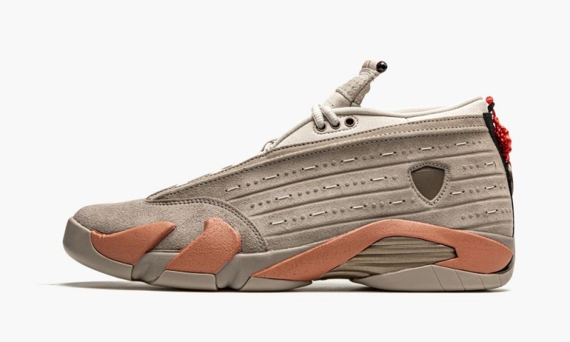 Nike Air Jordan 14 Retro Low \'Clot - Terra Blush\' Miesten Kengät Harmaat | 078XARBOT
