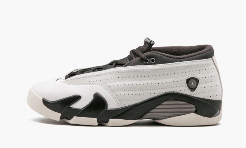 Nike Air Jordan 14 Retro Low PRM GG Lasten Kengät Valkoinen Mustat | 086HTDSEV