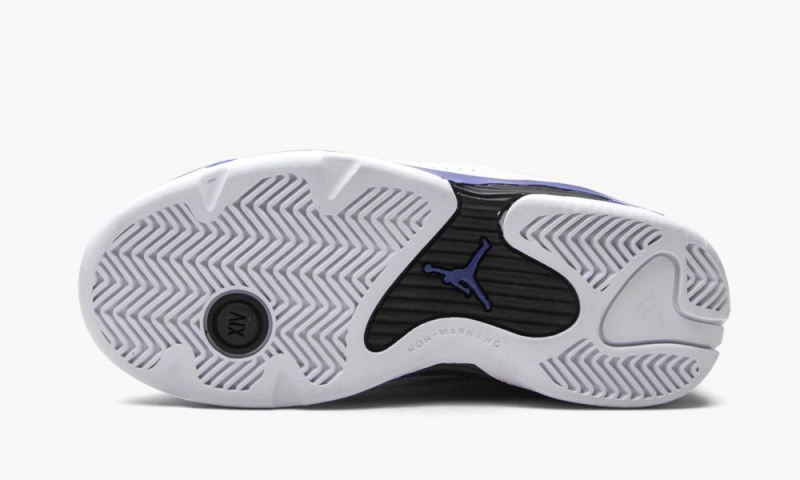 Nike Air Jordan 14 Retro PS 'Hyper Royal' Lasten Kengät Valkoinen Mustat Kuninkaallinen Sininen | 687GJOPYK