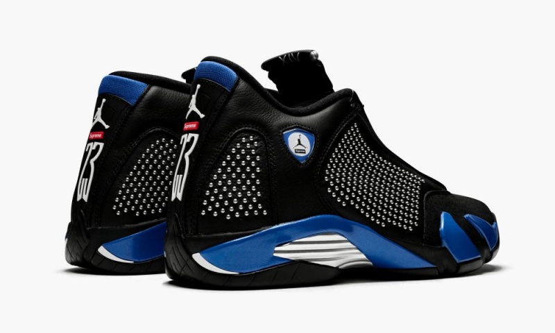 Nike Air Jordan 14 Retro 'Supreme' Miesten Kengät Mustat Kuninkaallinen Sininen | 615GVZIAM