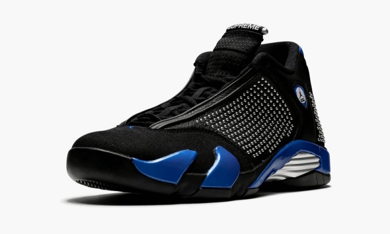 Nike Air Jordan 14 Retro 'Supreme' Miesten Kengät Mustat Kuninkaallinen Sininen | 615GVZIAM