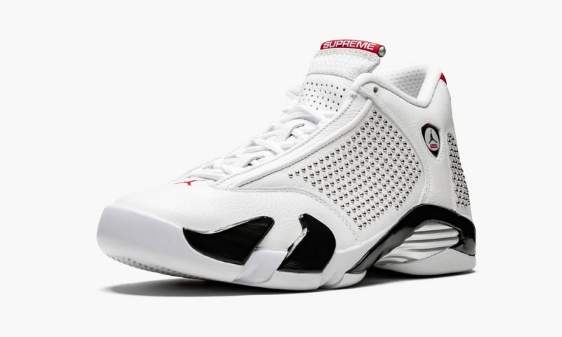 Nike Air Jordan 14 Retro 'Supreme' Miesten Kengät Valkoinen Mustat Punainen | 587MEYUXC