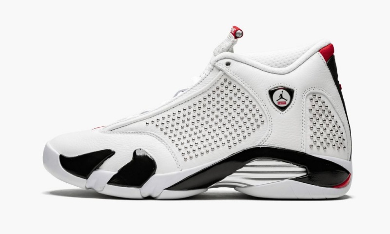 Nike Air Jordan 14 Retro \'Supreme\' Miesten Kengät Valkoinen Mustat Punainen | 587MEYUXC