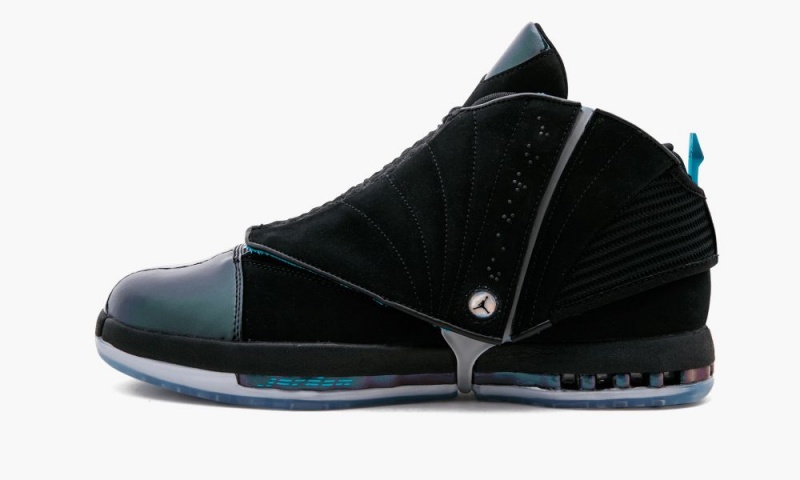 Nike Air Jordan 16 Retro CEO Miesten Kengät Mustat Metal Hopea | 329FJOURG