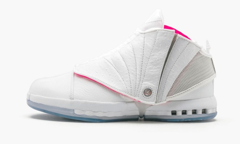 Nike Air Jordan 16 Retro Solefly \'Solefly\' Miesten Kengät Valkoinen Pinkki | 645KZFCBS