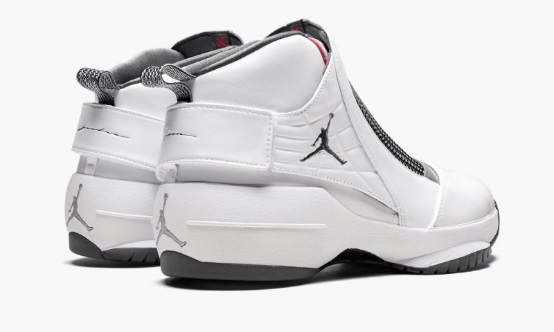 Nike Air Jordan 19 Retro Miesten Kengät Valkoinen Harmaat | 986UMWAQK