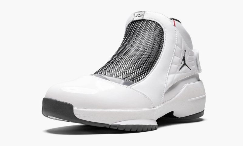 Nike Air Jordan 19 Retro Miesten Kengät Valkoinen Harmaat | 986UMWAQK