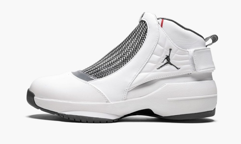 Nike Air Jordan 19 Retro Miesten Kengät Valkoinen Harmaat | 986UMWAQK