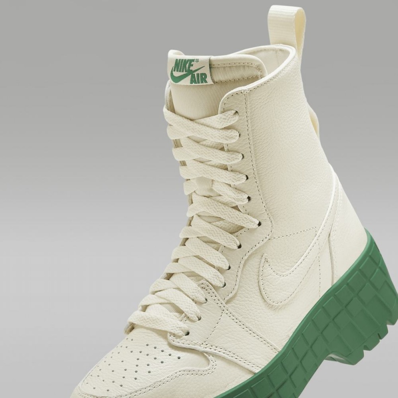 Nike Air Jordan 1 Brooklyn Naisten Kengät Valkoinen Vihreä | 586AMDPLB