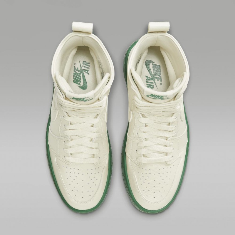 Nike Air Jordan 1 Brooklyn Naisten Kengät Valkoinen Vihreä | 586AMDPLB