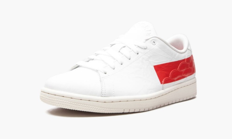 Nike Air Jordan 1 Centre Court 'University Red' Miesten Kengät Valkoinen Punainen | 897WAVREY