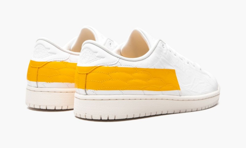 Nike Air Jordan 1 Centre Court 'White University Gold' Miesten Kengät Valkoinen Kultaiset | 864NTRPGX