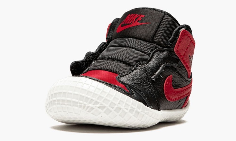 Nike Air Jordan 1 Crib Bootie 'BRED' Lasten Kengät Mustat Punainen | 541ZVHROF