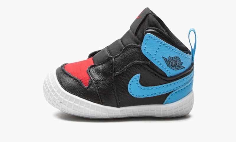 Nike Air Jordan 1 Crib Bootie \'UNC to Chicago\' Lasten Kengät Mustat Tummansininen Punainen | 823MHGSAF
