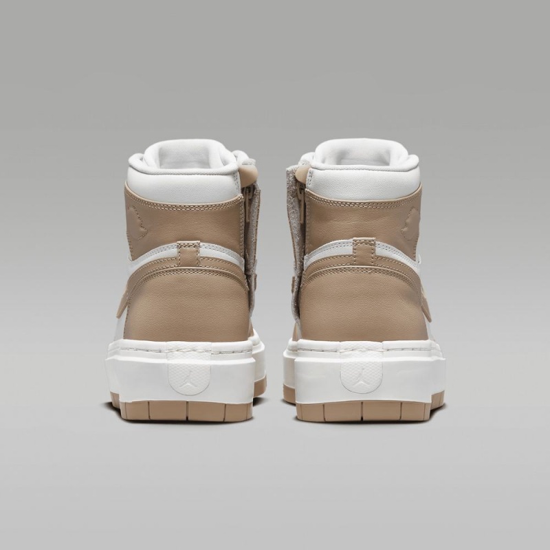 Nike Air Jordan 1 Elevate High Miesten Kengät Khaki Valkoinen | 601KTZAVY