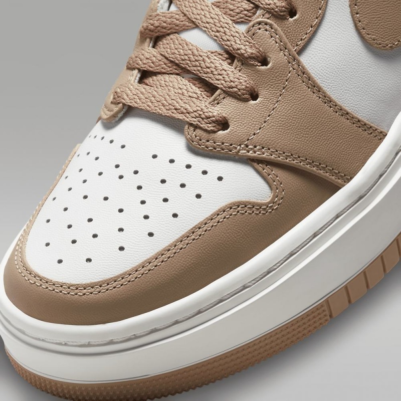 Nike Air Jordan 1 Elevate High Miesten Kengät Khaki Valkoinen | 601KTZAVY