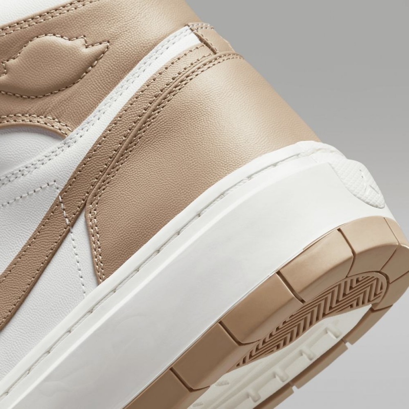 Nike Air Jordan 1 Elevate High Miesten Kengät Khaki Valkoinen | 601KTZAVY