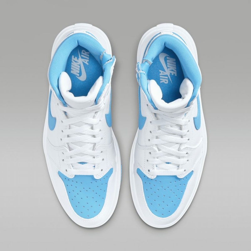 Nike Air Jordan 1 Elevate High Naisten Kengät Valkoinen Valkoinen Tummansininen | 925QUMRLP