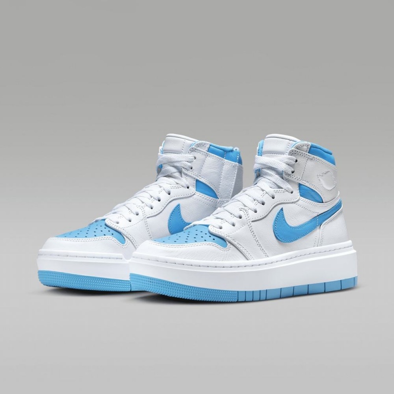 Nike Air Jordan 1 Elevate High Naisten Kengät Valkoinen Valkoinen Tummansininen | 925QUMRLP